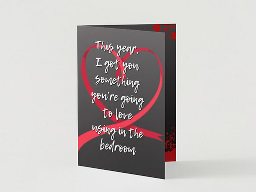 Limited Edition "Get Out of Sex" Valentine's Day Card